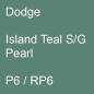 Preview: Dodge, Island Teal S/G Pearl, P6 / RP6.